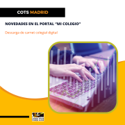 Novedades en el portal "Mi Colegio" con la descarga del carnet colegial digital.
