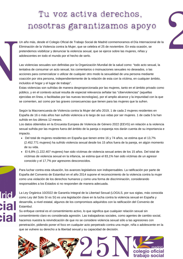 manifiesto 25N