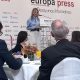 Yolanda Díaz en el desayuno informativo de Europa Press